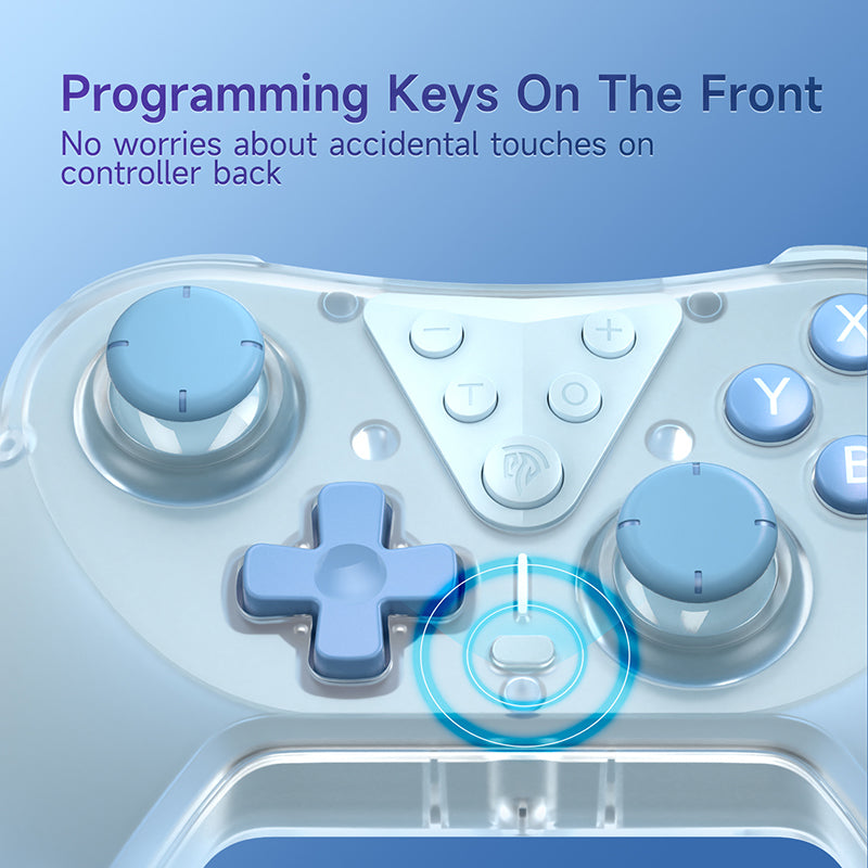 EasySMX T39 and T39 Pro nfc pro controller with programming button