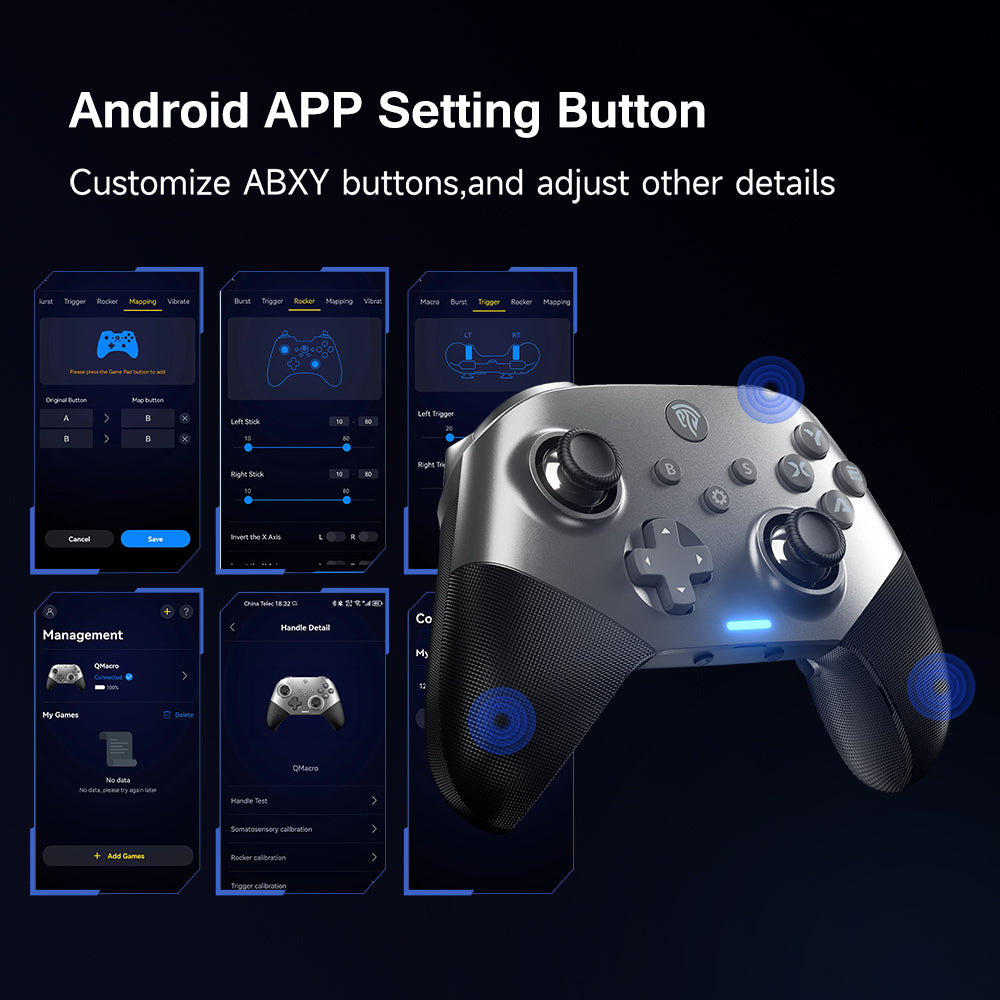 EasySMX X10 pc controller with gyro and app