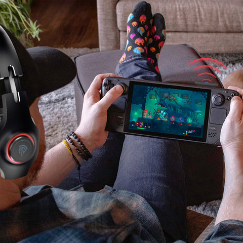 EasySMX V02W gaming headset nintendo switch and steam