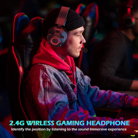 EasySMX V07W gaming headset with 2.4g wireless connection