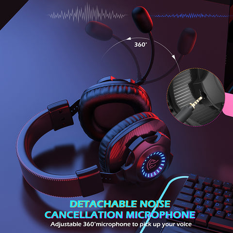 EasySMX V07W 2.4G wireless gaming headset with mic