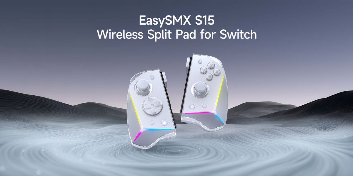 EasySMX S15 Split Pad for Nintendo Switch – Joy-Con Alternative with ...