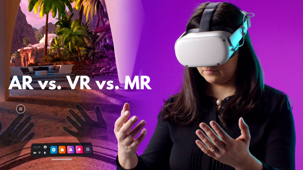 What is VR, AR, XR, MR? And what’s the difference between them? - EasySMX Q20
