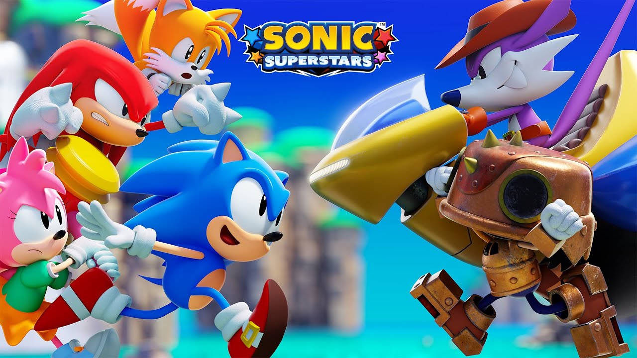 Sonic Superstar and EasySMX game controller