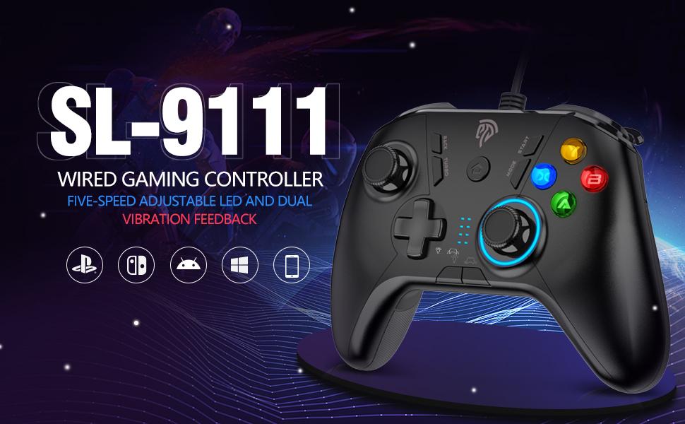 EasySMX SL-9111 Wired Gaming Controller review: Some premium features at a budget-friendly price