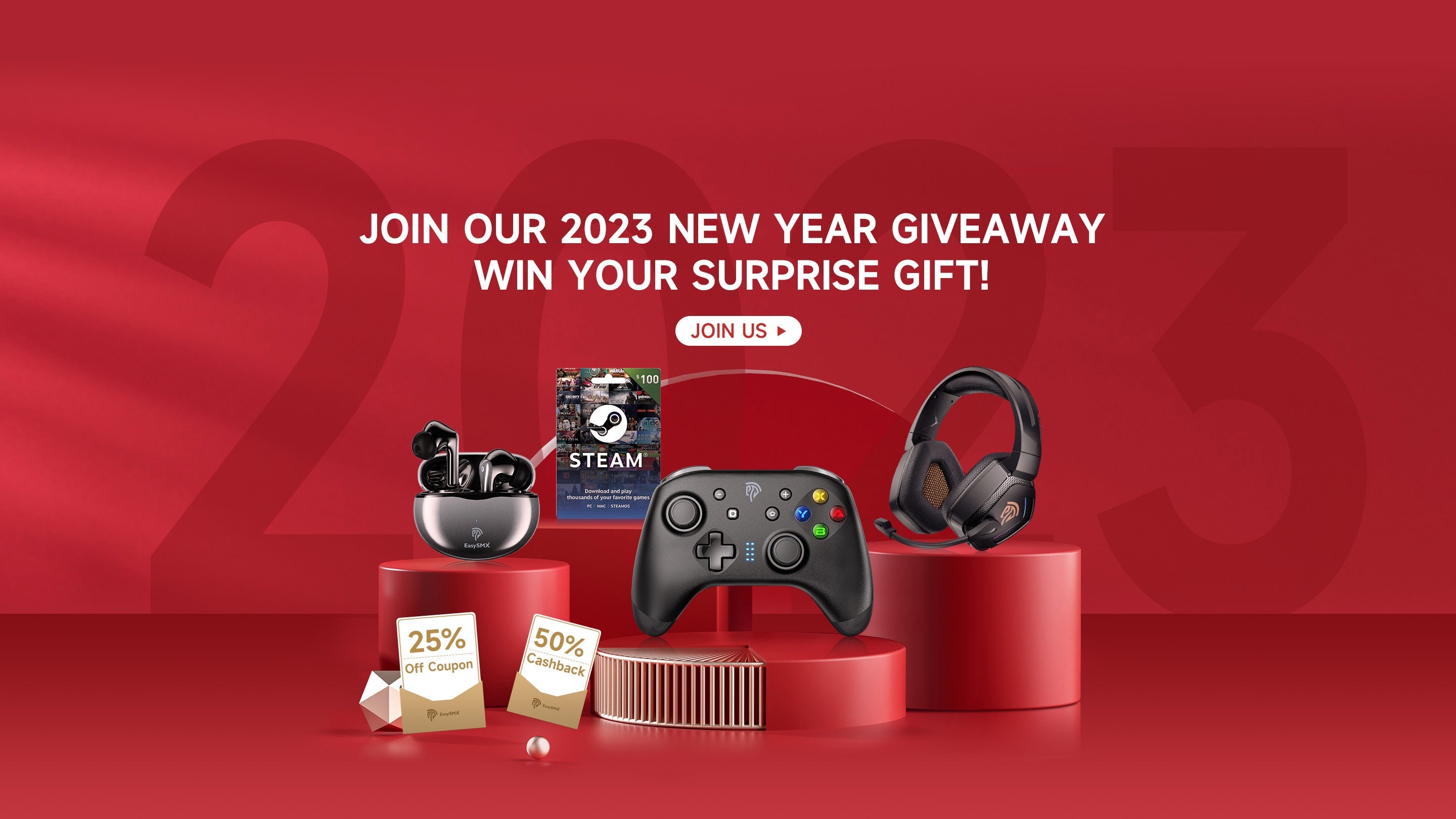 EasySMX 2023 New Year GIVEAWAY!