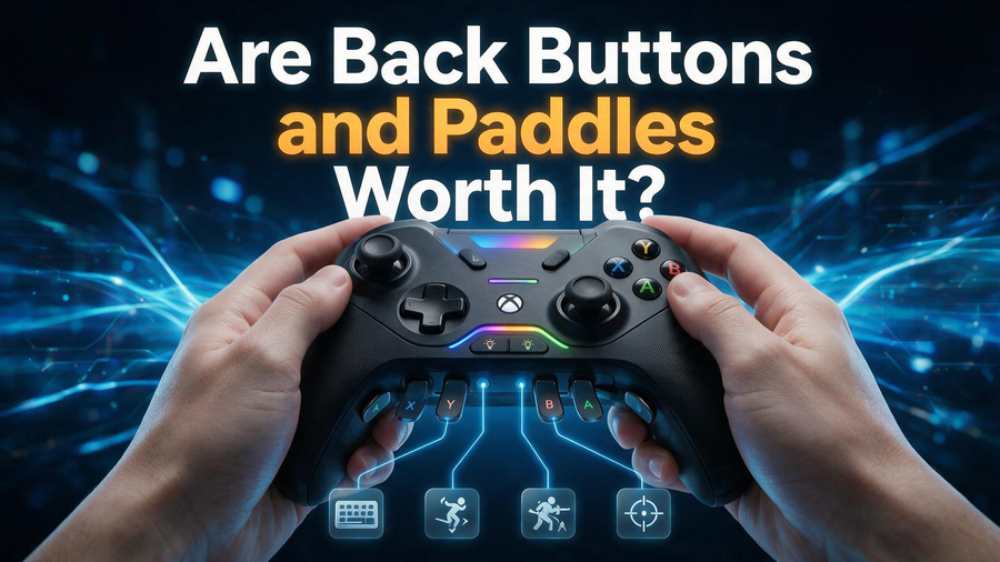 Are Back Buttons and Paddles Worth It on a Gaming Controller?