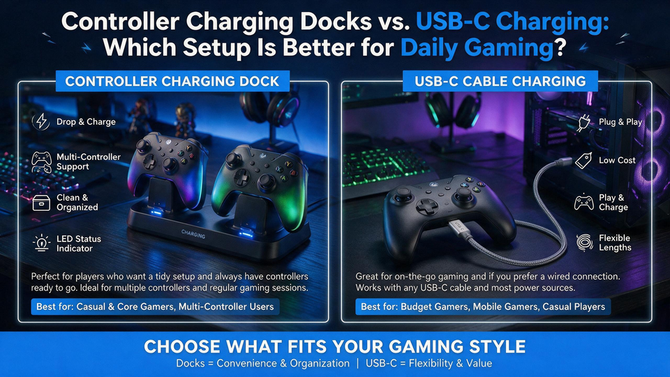 Controller Charging Docks