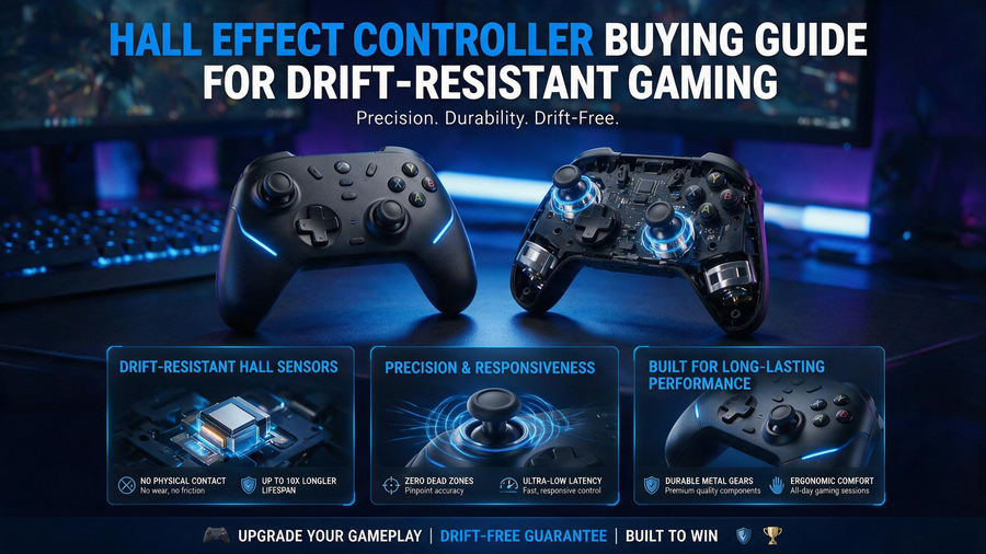Hall Effect Controller Buying Guide for Drift-Resistant Gaming