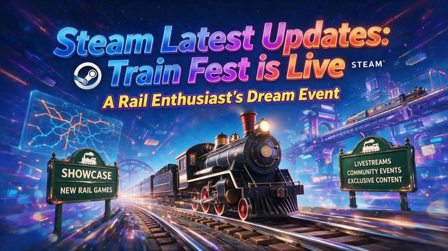 Steam Latest Updates: Train Fest is Live – A Rail Enthusiast’s Dream Event!