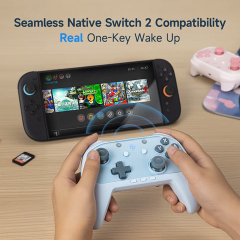 EasySMX® S10 Lite Gaming Controller for Switch 2: Wake up, Back Button and 9-Axis Motion Control (Pre-order)