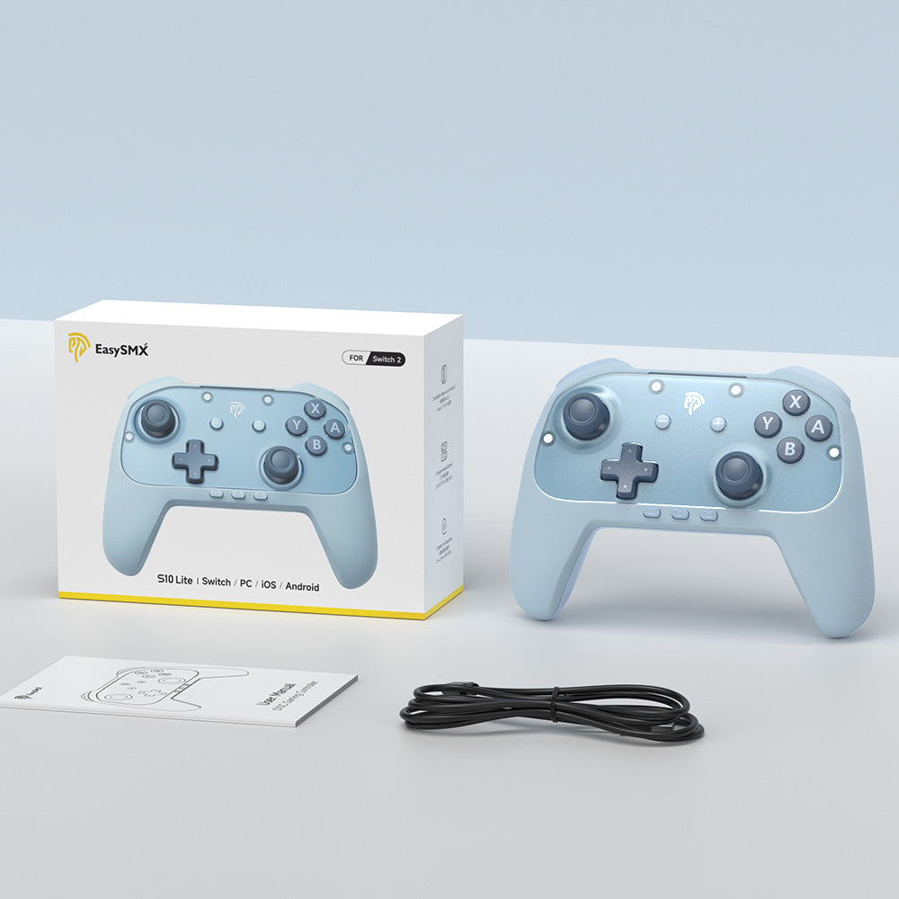 EasySMX® S10 Lite Gaming Controller for Switch 2: Wake up, Back Button and 9-Axis Motion Control (Pre-order)
