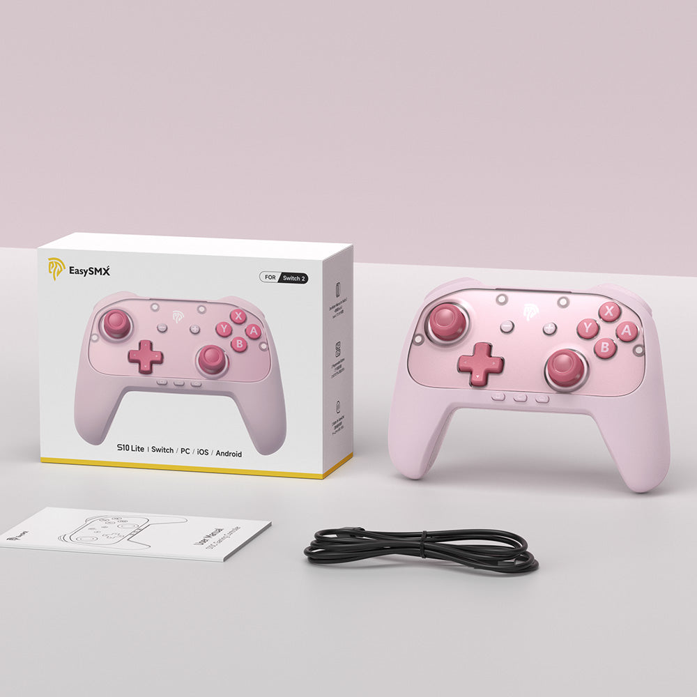 EasySMX® S10 Lite Gaming Controller for Switch 2: Wake up, Back Button and 9-Axis Motion Control (Pre-order)
