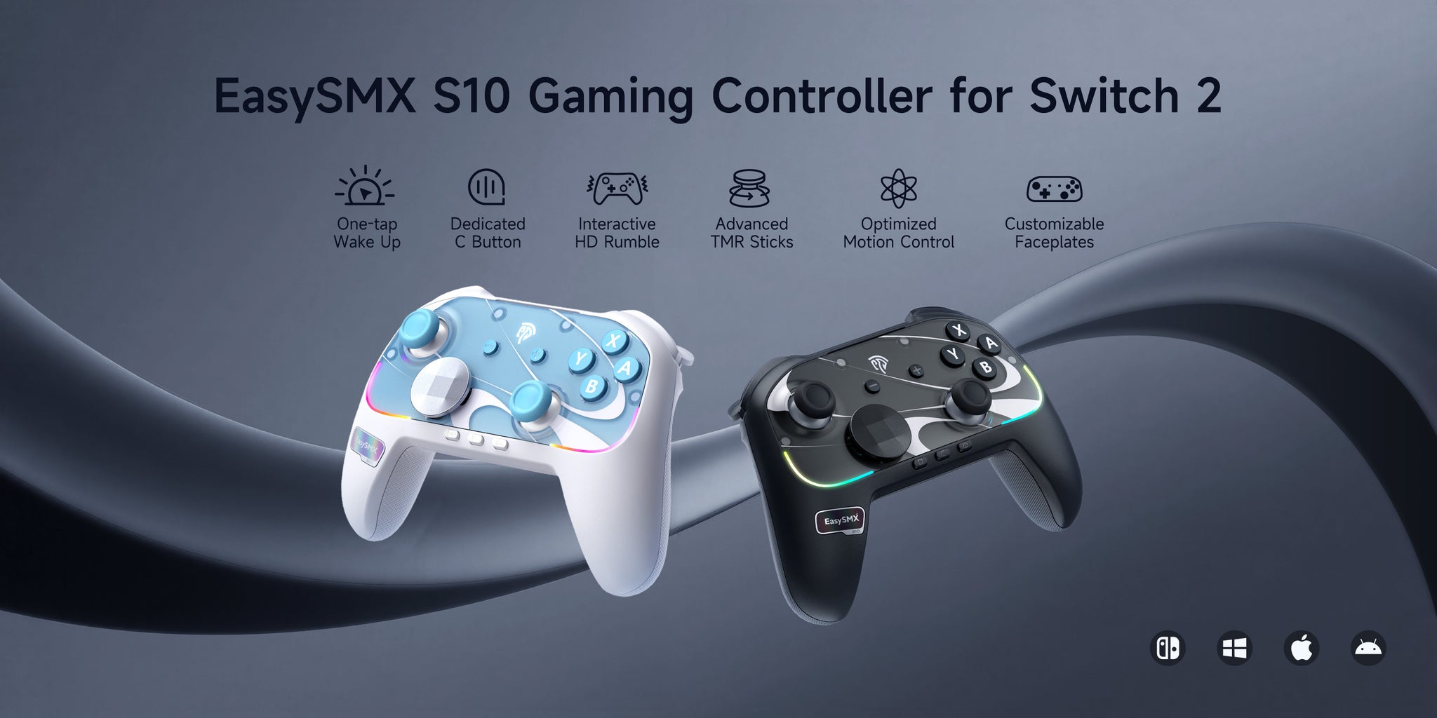 EasySMX Introduces S10 Game Controller – Tailored for Switch 2
