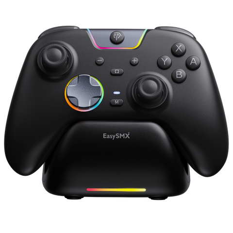 Controller da gioco EASYSMX S10 per Switch 2: risveglio, joystick TMR, vibrazione HD - Bianco