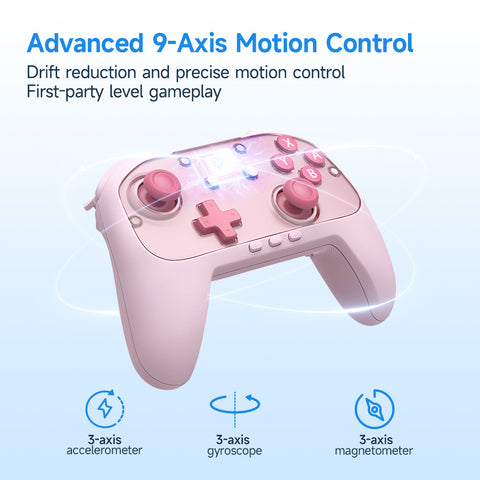 EasySMX® S10 Lite Gaming Controller for Switch 2: Wake up, Back Button and 9-Axis Motion Control (Pre-order)