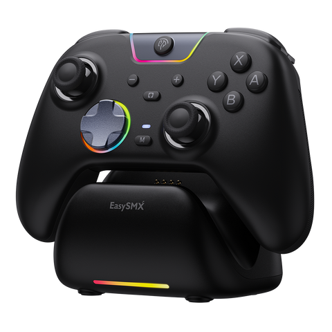 Controller da gioco EASYSMX S10 per Switch 2: risveglio, joystick TMR, vibrazione HD - Bianco