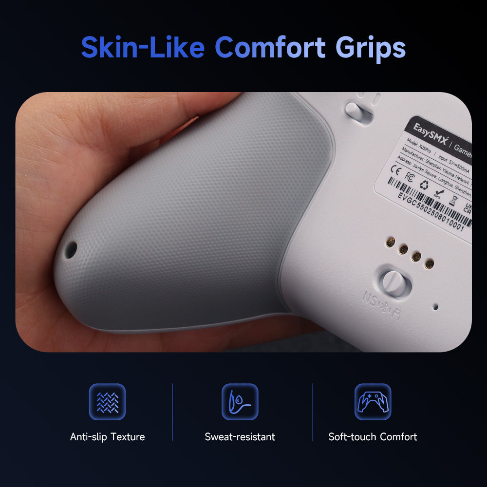 EasySMX X05Pro Gaming Controller | Quiet Buttons, Dual-Stage Triggers ...
