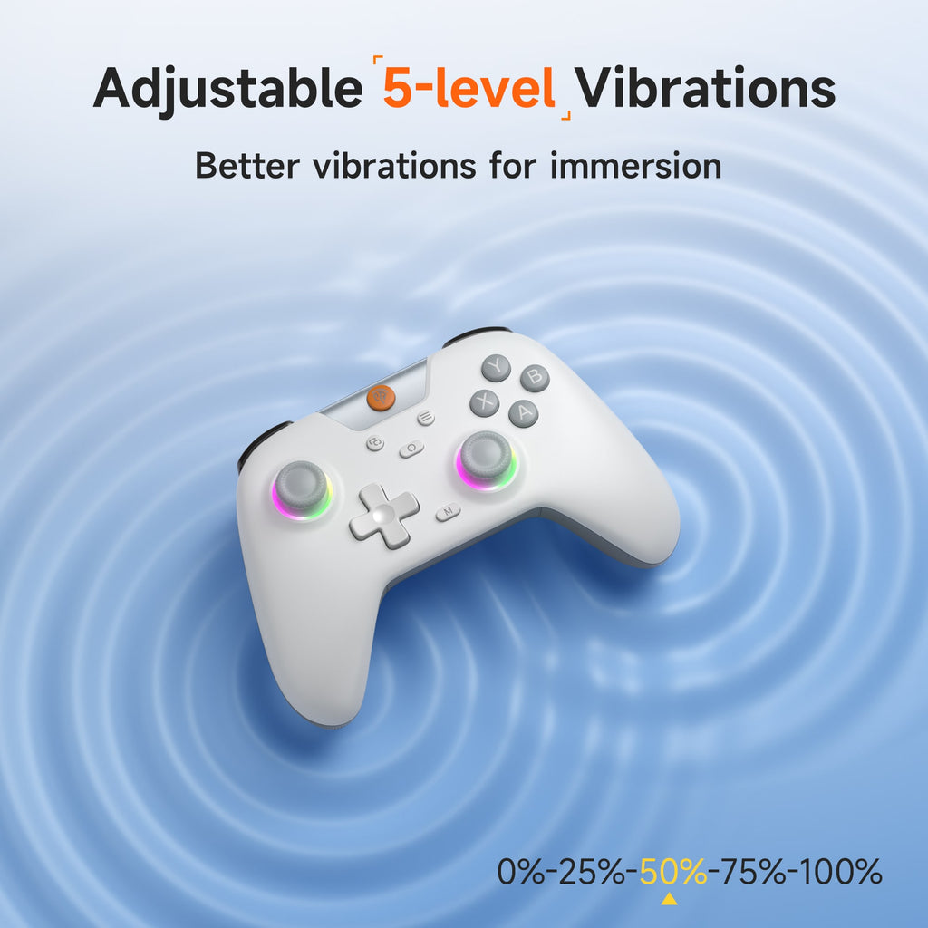 EasySMX X05 PC Switch Steam Deck iOS Android Gaming Controller with Hall Effect Joysticks EasySMX EasySMX X05 PC Switch Steam Deck iOS Android Gaming Controller with Hall Effect Joysticks EasySMX