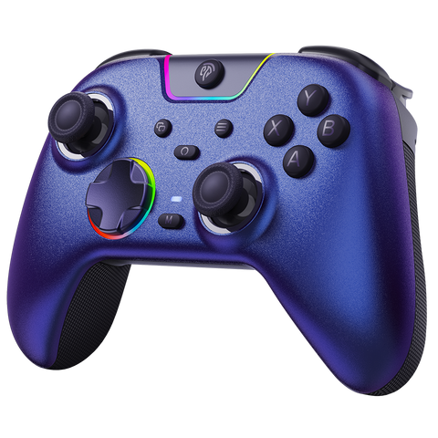 EasySMX® X05Pro Multiplatform Wireless Gaming Controller with Noise-canceling Button - Limited Edition: Aurora Purple(Pre-order)