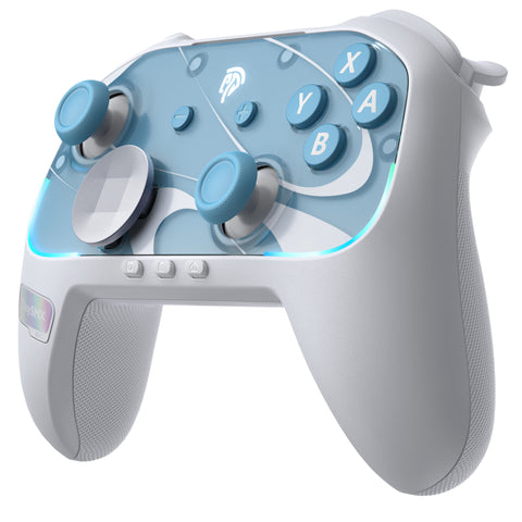 EASYSMX S10 Gaming Controller for Switch 2: Wake up, TMR Sticks, HD Rumble - White