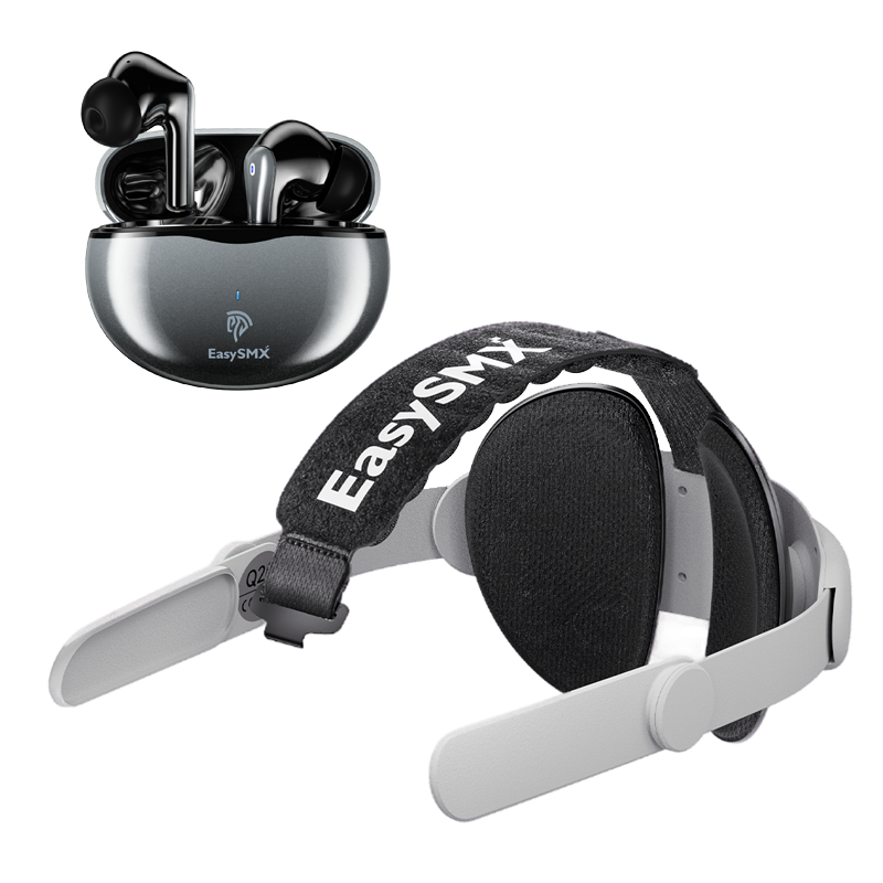 EasySMX Q20 VR Head Strap Accessory for Oculus Quest 2 with Adaptive Headrest