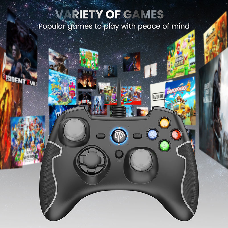 EasySMX 9100 Wired Gamepad for Windows/Android/PS3/TV Box