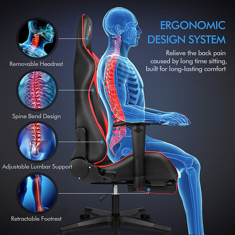 EasySMX Ergonomic Racing Style High Back PC Computer Game Chair