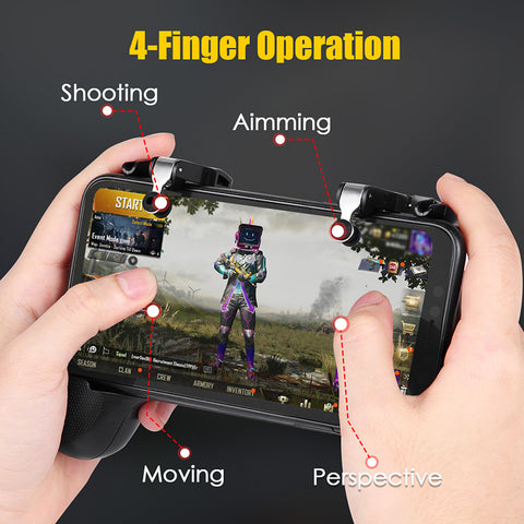 EasySMX F1 Mobile Phone Game Controller for 4-6.5 inch Android iOS Phone 