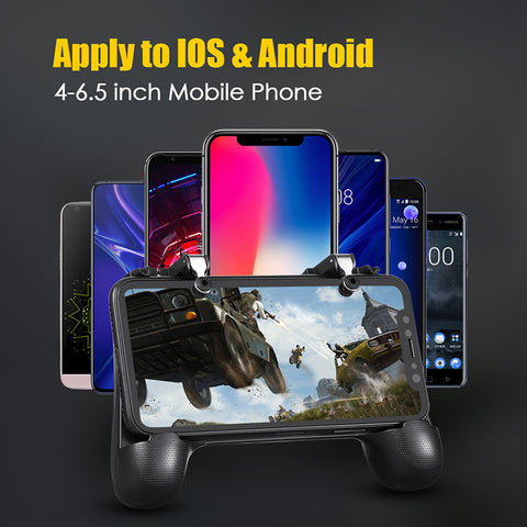 EasySMX F1 Mobile Phone Game Controller for 4-6.5 inch Android iOS Phone 