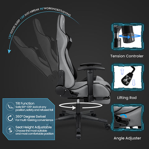 EasySMX Office Chair Height Adjustable Gaming Chair