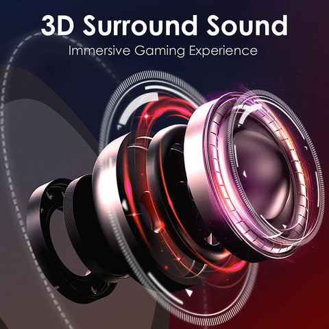 EasySMX Sleipnir V02W 2.4G Wireless Gaming Headset for PC PS5 PS4