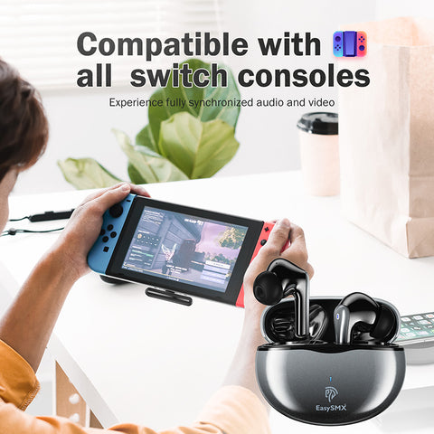 EasySMX TG-01 VR TWS Wireless Gaming Earbuds For Meta,Oculus Quest 2,Steam Deck